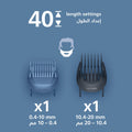 Philips Beard Trimmer BT5780/15, 40 Settings, Hair Catcher, Washable, Cordless