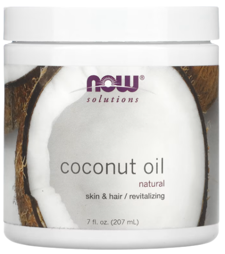NOW Coconut Oil Natural Hair and Skin Moisturizing Oil