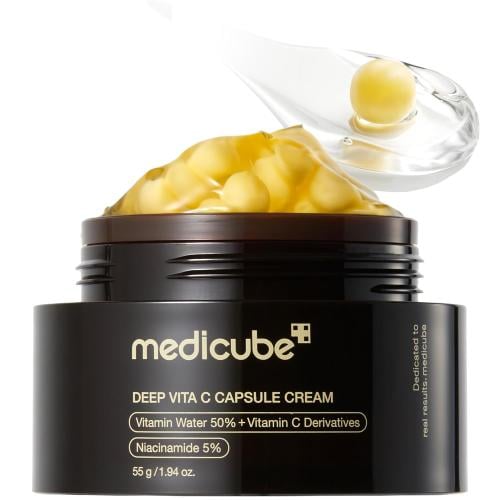 Medicube Deep Vita C Capsule Cream Moisturizing Vitamin C Radiance Cream 55 g