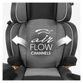 Chicco KidFit Zip Air Plus 2-in-1 Belt-Positioning Booster Car Seat, High-Back and Backless