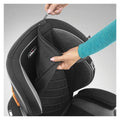 Chicco KidFit Zip Air Plus 2-in-1 Belt-Positioning Booster Car Seat, High-Back and Backless