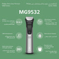 Philips All-in-One Trimmer MG9532/15 Electric Face, Hair & Body Trimmer