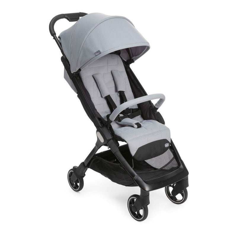 Chicco We Stroller Cool Grey, Compact Travel System, Birth to 22 kg