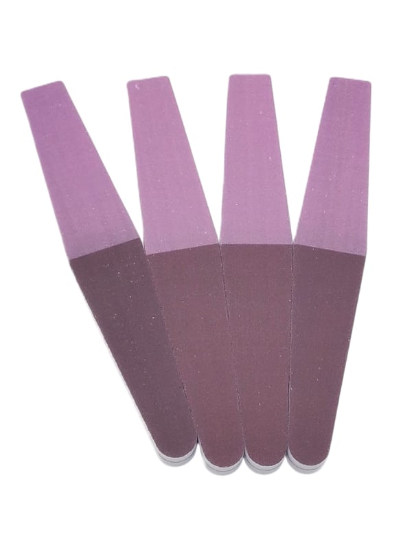 Salon System Nail File and Buffer Set, 2-in-1 Shaping and Polishing, 20 Pieces