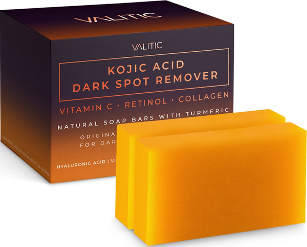 Valitic Kojic Acid Soap Bar Brightening Cleansing Formula
