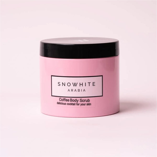Snowhite Coffee Body Scrub Exfoliating Cocoa Butter Herbal Extracts 420 g
