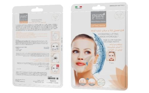 PURE BEAUTY Hydrating Lifting Face Mask, Single Piece, All Skin Types