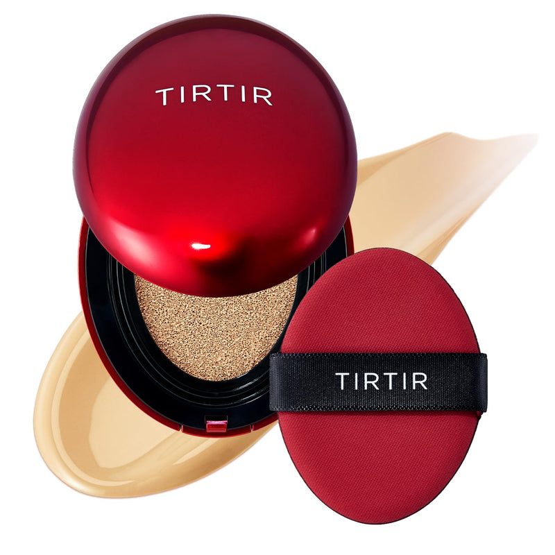 TIRTIR Mask Fit Red Cushion Foundation Semi-Matte Hydrating Sheer Beige 18 g