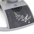 Chicco Comfy Wave Electronic Baby Bouncer Silverspring, 8 Motions, 15 Melodies, 3 Recline Positions