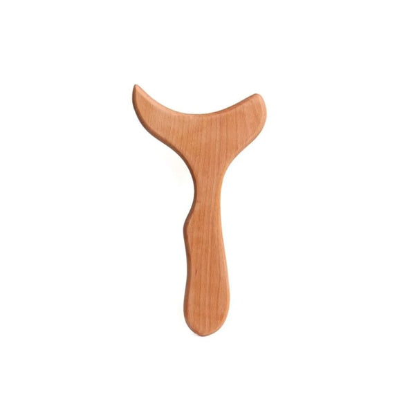 Spa System Wooden Massage Tool Y-Shaped Natural Wood B146