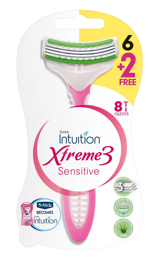 Intuition Razor Xtreme3 Sensitive 6 + 2 Free