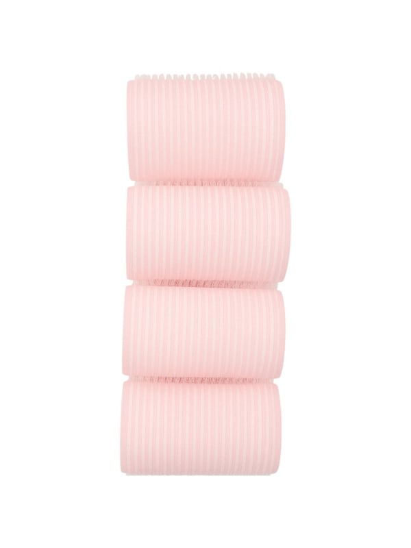 Beauty System Hair Rollers Heatless Curling Rollers, 4 Pieces, Assorted Colors