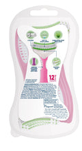 Intuition Xtreme3 Sensitive Women's Razors, 3 Blades, Aloe Vera and Vitamin E, 8 + 4 Free