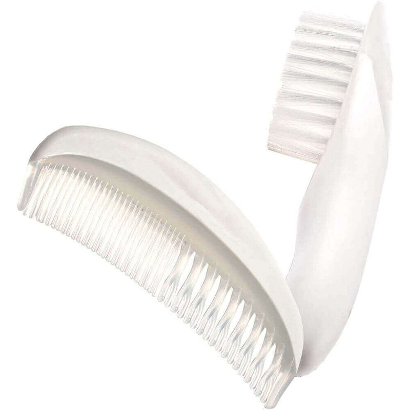 The First Years Comfort Care Infant Comb & Brush Set, Soft Nylon Bristles, 1 Pc