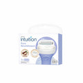 Intuition Pure Nourishment Cocoa Butter Razor Refills, Ceramic-Coated Blades, 3 Pieces