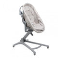 Chicco Baby Hug Pro 4-in-1 Convertible Crib Recliner Highchair and First Table Chair Beige Latte