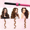 Jose Eber Pro Series 19 mm Clipless Curling Iron Tourmaline Ceramic Pink 110-240V
