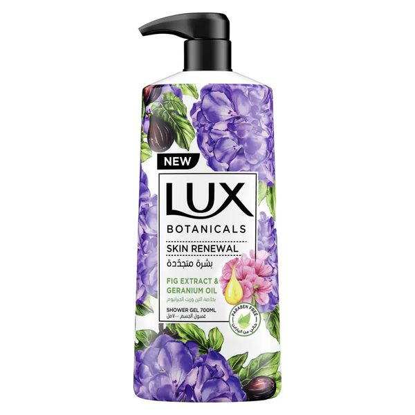 Lux Renewing Body Wash Fig Extract and Geranium Oil