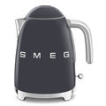 Smeg 50's Style Retro Electric Kettle 1.7 L Grey 3000W