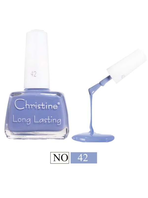 Christine Nail Polish Glossy or Matte Finish Chip-Resistant Formula