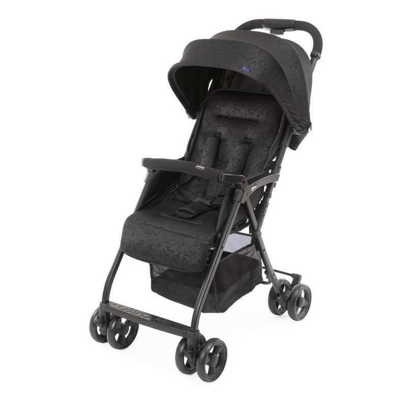 Chicco Ohlala 3 Lightweight Stroller Jet Black, Newborn to 15 kg, UV 50+ Canopy