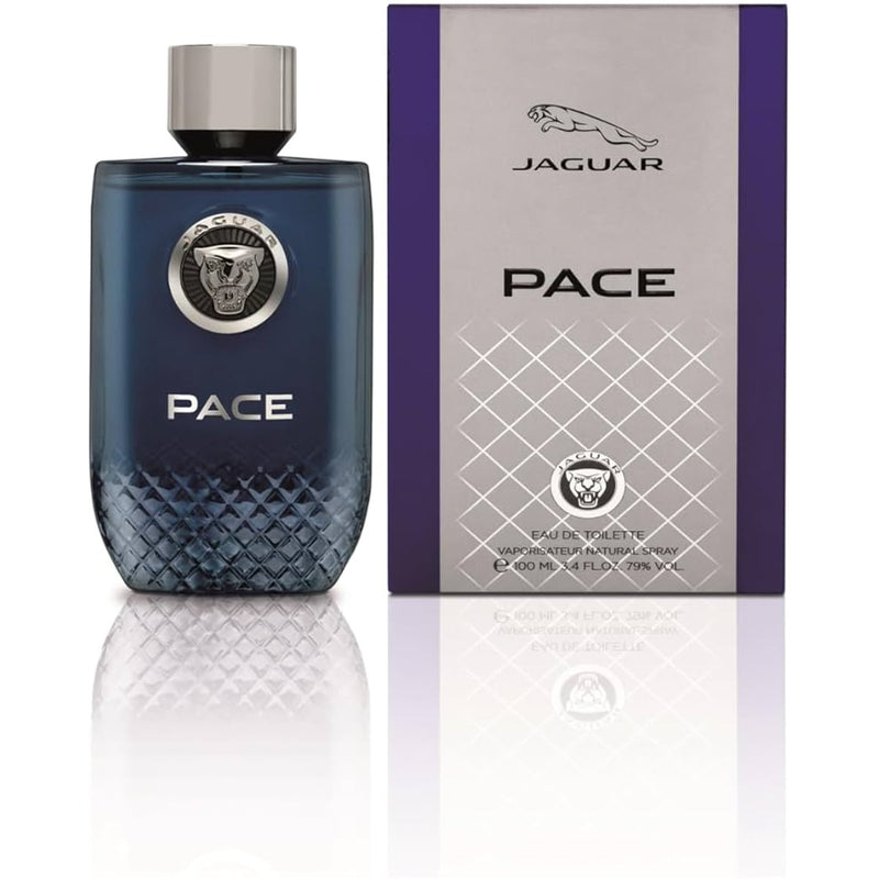 JAGUAR Pace Eau de Toilette for Men, Herbal Fragrance, 100 ml