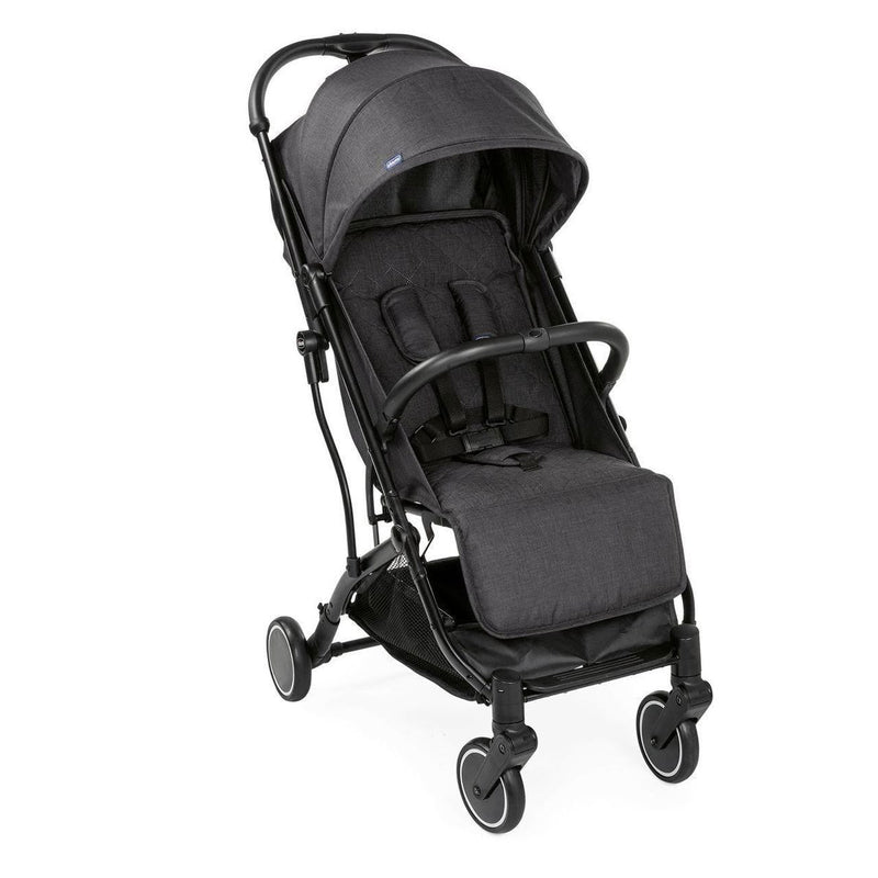 Chicco Trolleyme Trolley Stroller Stone, Compact Reclining Stroller From Birth