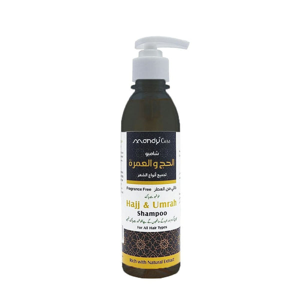 Mandy Care Hajj and Umrah Shampoo Fragrance-Free Gentle Cleansing Formula 250 ml