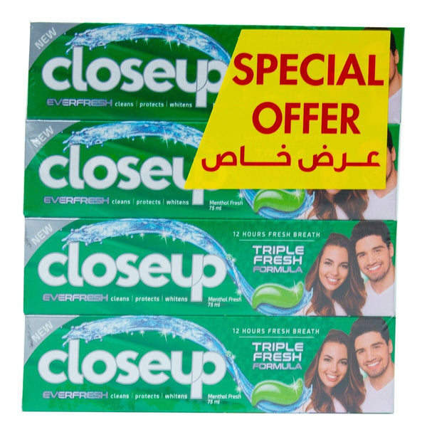 Close Up Menthol Fresh Gel Toothpaste