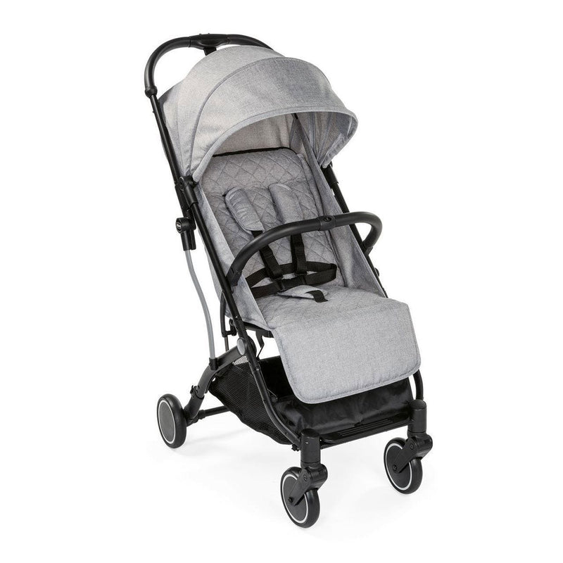 Chicco TrolleyMe Stroller Light Grey, Compact Reclining Baby Stroller