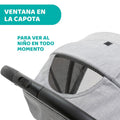 Chicco TrolleyMe Stroller Light Grey, Compact Reclining Baby Stroller