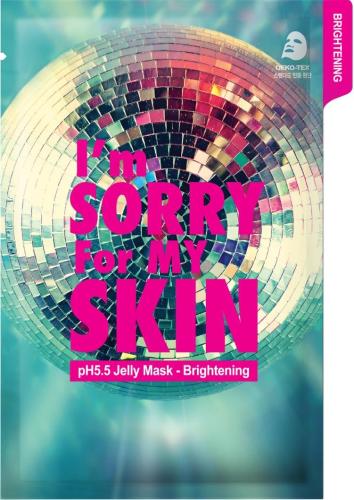 I'M SORRY FOR MY SKIN pH5.5 Brightening Jelly Face Mask, 1 Piece