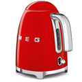 Smeg 50's Style Electric Kettle Soft-Opening Lid 3000W Red 1.7L