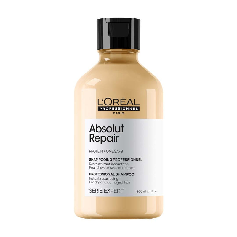 L'Oreal Professionnel Absolut Repair Shampoo Liquid Repairing Formula Quinoa Protein 300ml