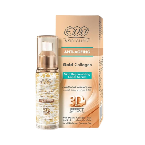 Eva Skin Clinic Collagen & Gold Particle Serum Vitamin E 30ml