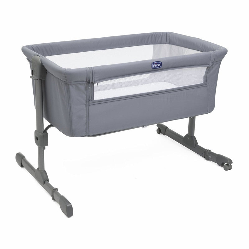 Chicco Next2Me Essential Co-Sleeping Crib Stone Re_Lux, Adjustable Baby Bed