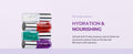TIRTIR My Glow Lip Oil Lavender Glossy Hydrating Jojoba Oil Vitamin E 5.7 ml