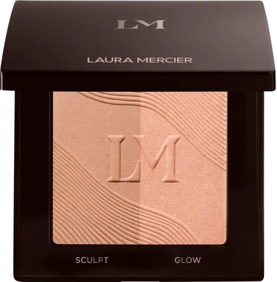 Laura Mercier Bronze Color Infusion Powder Bronzer Soft Matte and Rosy Pearl Sainte-Croix