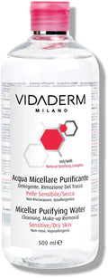 Vidaderm Micellar Purifying Water Sensitive Skin Fragrance-Free 500 ml