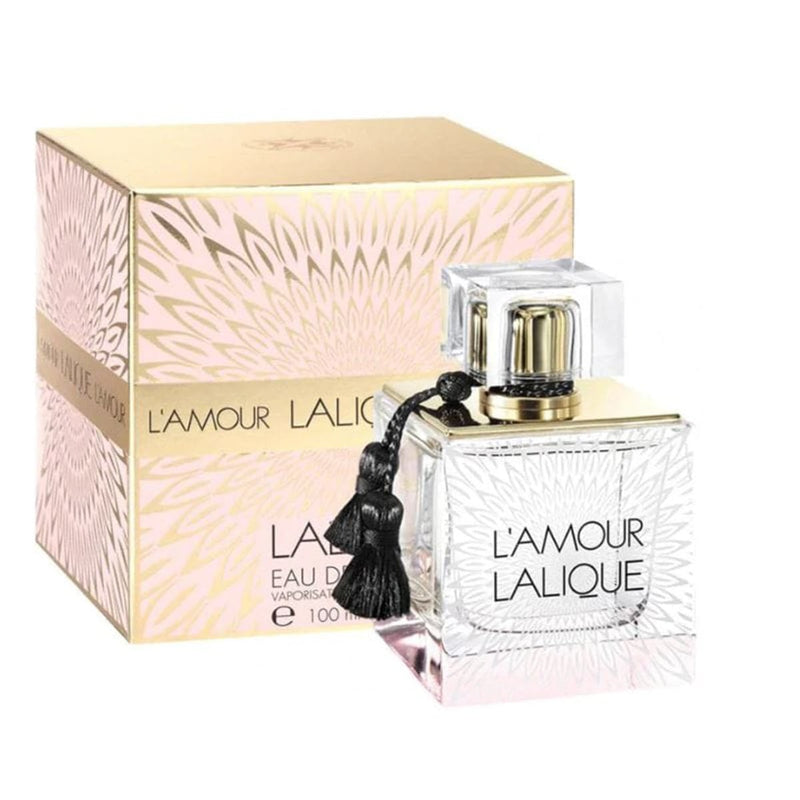 Lalique L'Amour Eau de Parfum Floral Woody Musk Women's Fragrance 100 ml