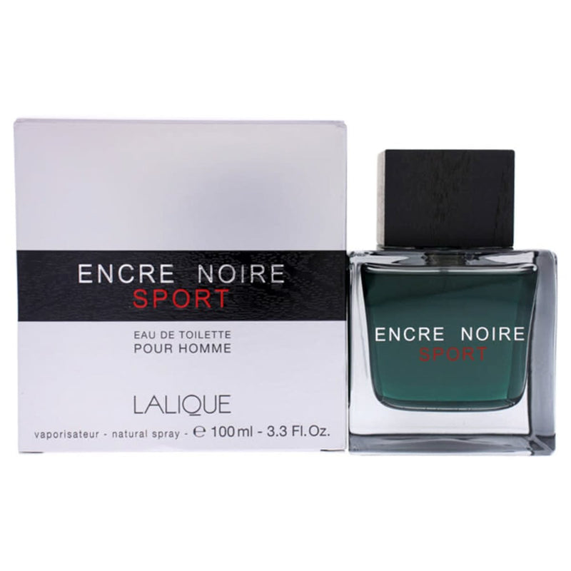 LALIQUE Encre Noire Sport Pour Homme Eau de Toilette for Men, 100 ml