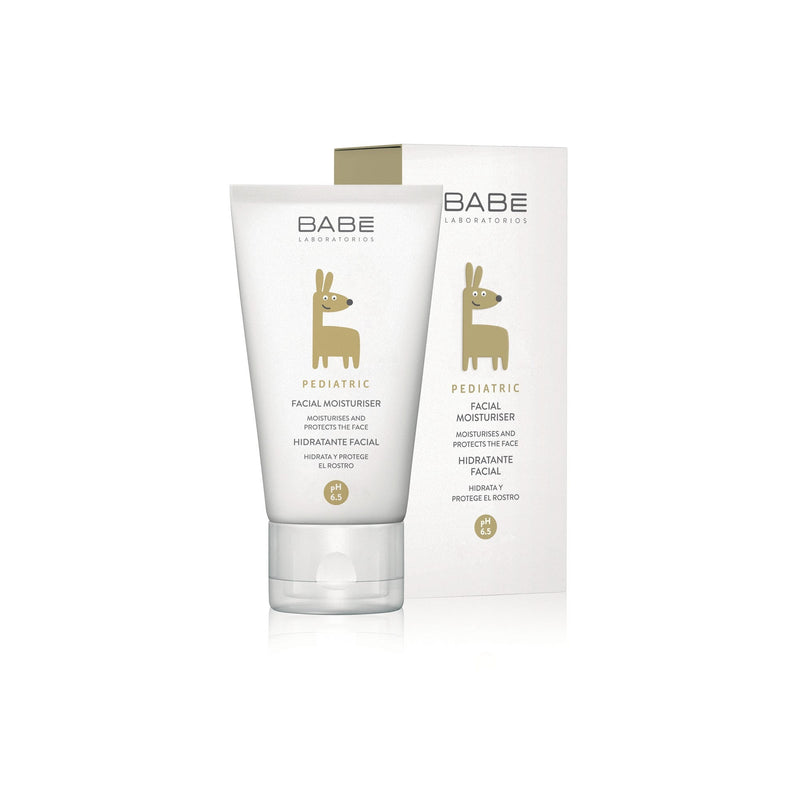 Babe Pediatric Facial Balm Moisturizing Sensitive Skin Shea Butter Avocado Oil Vitamin F 50 ml