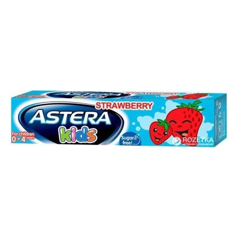 Astera Kids Strawberry Gel Toothpaste Fluoride-Free 50 ml