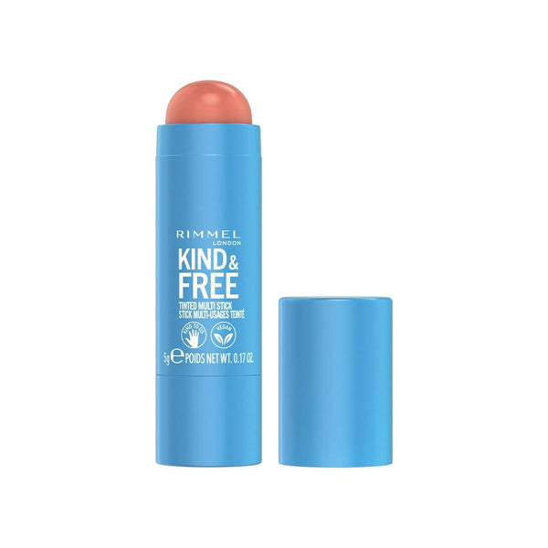 Rimmel London Kind & Free Tinted Multi Stick Cream Matte Peachy Cheeks 002, 5 g