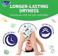 Fine Baby Newborn Nappies Size 1, Jumbo Pack of 60, 2-5 kg