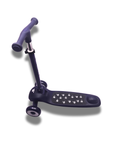 Tinywheel Light Up 3-Wheel Kick Scooter Self-Balancing Blue Purple