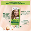 Palette Permanent Naturals Hair Colour Creme Black 1-0 with Oat Milk Conditioner