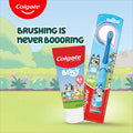 Colgate Kids Bluey Battery Toothbrush Extra Soft Bristles Small Vibrating Head