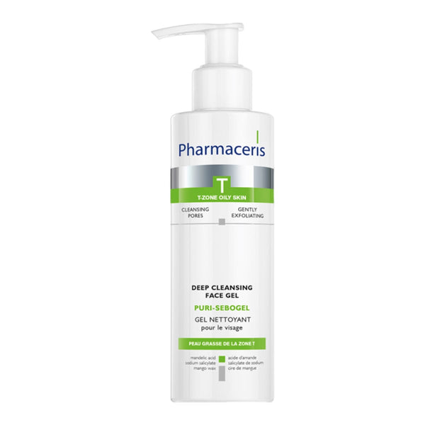 Pharmaceris Antibacterial Face Gel Wash Mandelic Acid Oily Skin 190 ml