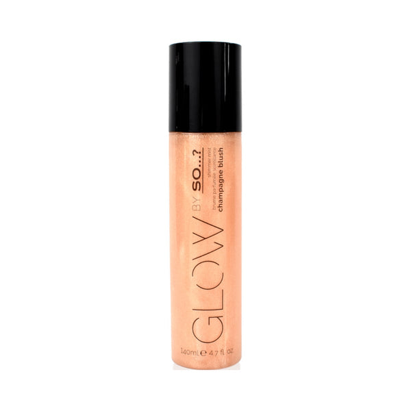 GLOW BY SO Glow So Shimmer Mist Body Mist Champagne Blush 140 ml